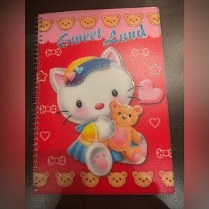 Hello Kitty notebook new